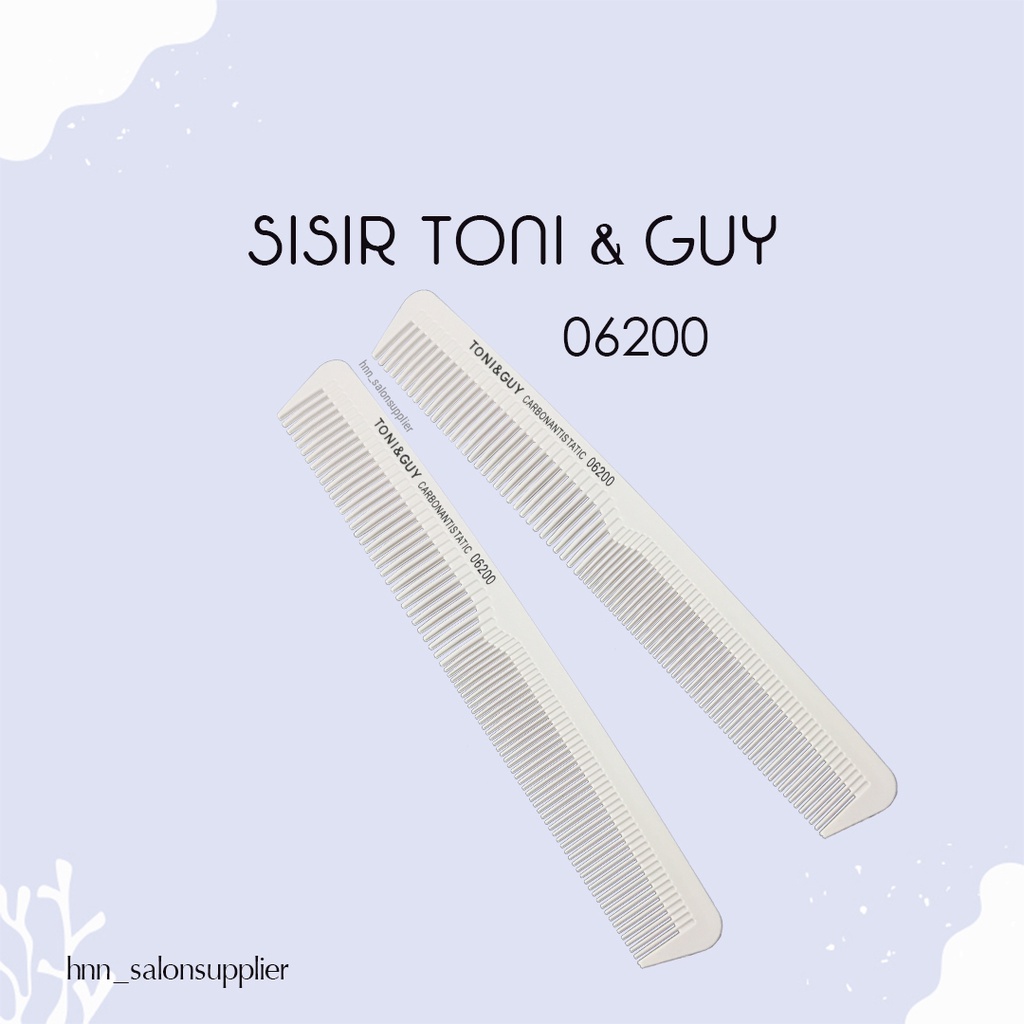 Alat Sisir Potong Rambut  Proffesional Salon Barbershop Toni and Guy Carbon Antitastic 06200