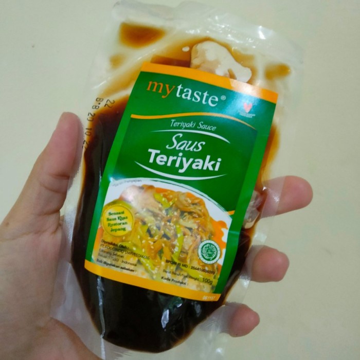 

MY TASTE TERIYAKI SAUCE 100GR