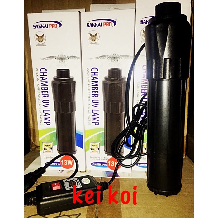 SAKKAI PRO CHAMBER UV 13 WATT LAMPU UV AQUARIUM