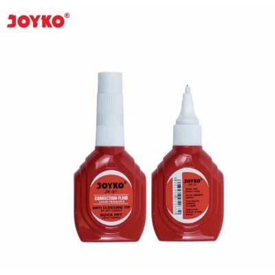 

D3W! TIP EX CAIR JOYKO JK-01/ JK-101 / JOYKO CORRECTION FLUID JK 01 (12Pcs)