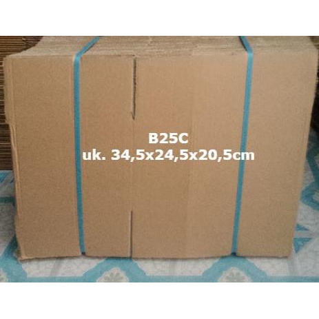 

(B25.C) Kardus - 34,5 x 24,5 x 20,5 Karton Box Boks Polos - isi 25pcs