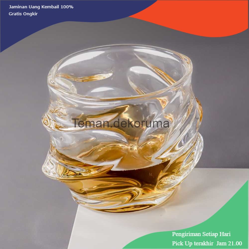 TD - PR Shahnameh Gelas Whisky Wine Glass Cup 300ML - YJ102