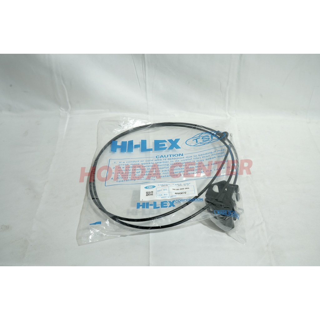 kabel cable sling tali tarikan kap cap mesin honda civic nova nouva lx grand civic 1988 1989 1990 1991