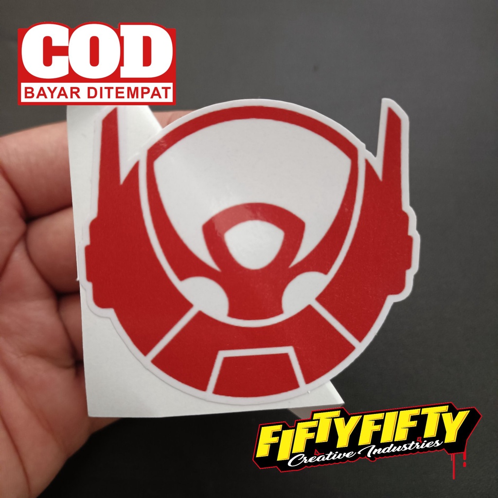 Stiker Print Cut BIGETRON ESPORT Stiker Printing Laminasi Glossy Stiker Motor Mobil Helm Sudah Membentuk Pola Desain