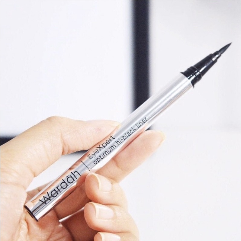 Wardah Eyeliner /air liner Waterproof EyeXpert Hi Black Liner