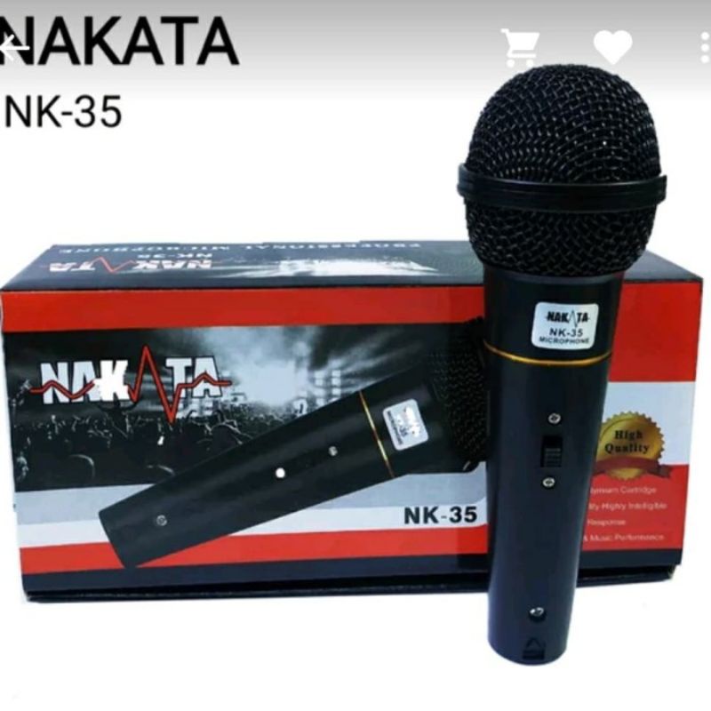 Microphone Nakata Nk-35 hitam