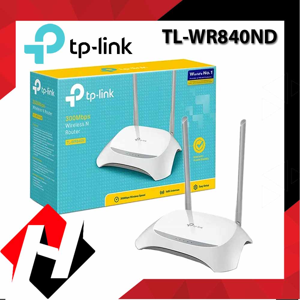 TP-Link Router TL-WR840N TP-Link Router TL-WR840N Router TP-Link WR840N - Garansi Resmi