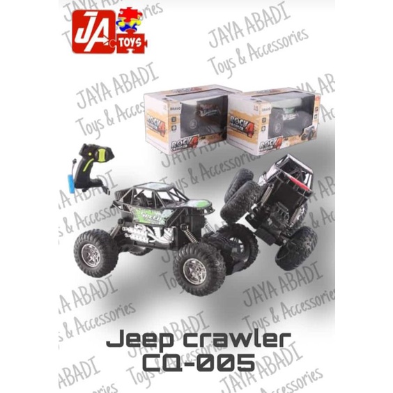 CQ-005 Mainan Mobil Remote Control Jeep 4WD CQ005