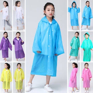 Jas Hujan ANAK Eva POLOS / Kids Raincoat / Jas Hujan Fashion Anak Trendy / Mantel Anak-anak