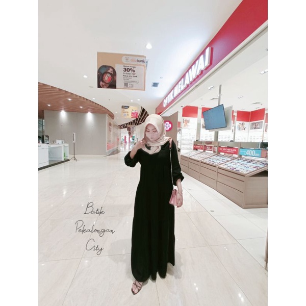 HUMAIRA MIDI/ MIDI DRESS TWILL ORI/GAMIS TERBARU/ GAMIS MODERN KEKINIAN/GAMIS WANITA/GAMIS  MIDI JUM