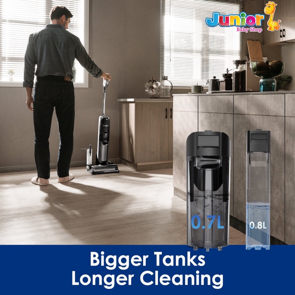 Tineco Floor One S5 PRO Smart Wet Dry Cordless Stick Handheld Vacuum Cleaner and Floor Washer