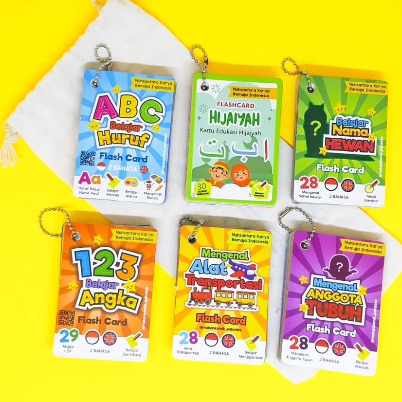 𝐁𝐈𝐒𝐀 𝐂𝐎𝐃 FLASH CARD EDUKASI ANAK 10 KATEGORI/VARIASI | BAHAN TEBAL ART PAPER 310 GRAM | ANTI AIR LAMINASI BOLAK BALIK | KARTU MAINAN ANAK BALITA PINTAR / FLASHCARD ANAK WIPE CLEAN / KARTU PERMAINAN BELAJAR PAUD TK SD / HEWAN HURUF ALFABET ANGKA