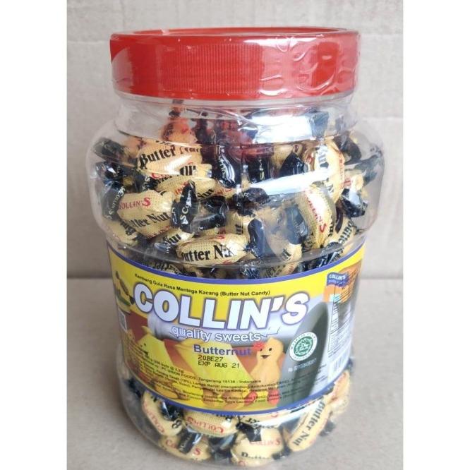 

BAYAR DITEMPAT COLLINS BUTTERNUT CANDY 665gr 208pcs /PERMEN LUNAK/PERMEN VIRAL/PERMEN MILO/PERMEN YUPI/PERMEN JADUL/PERMEN KARET