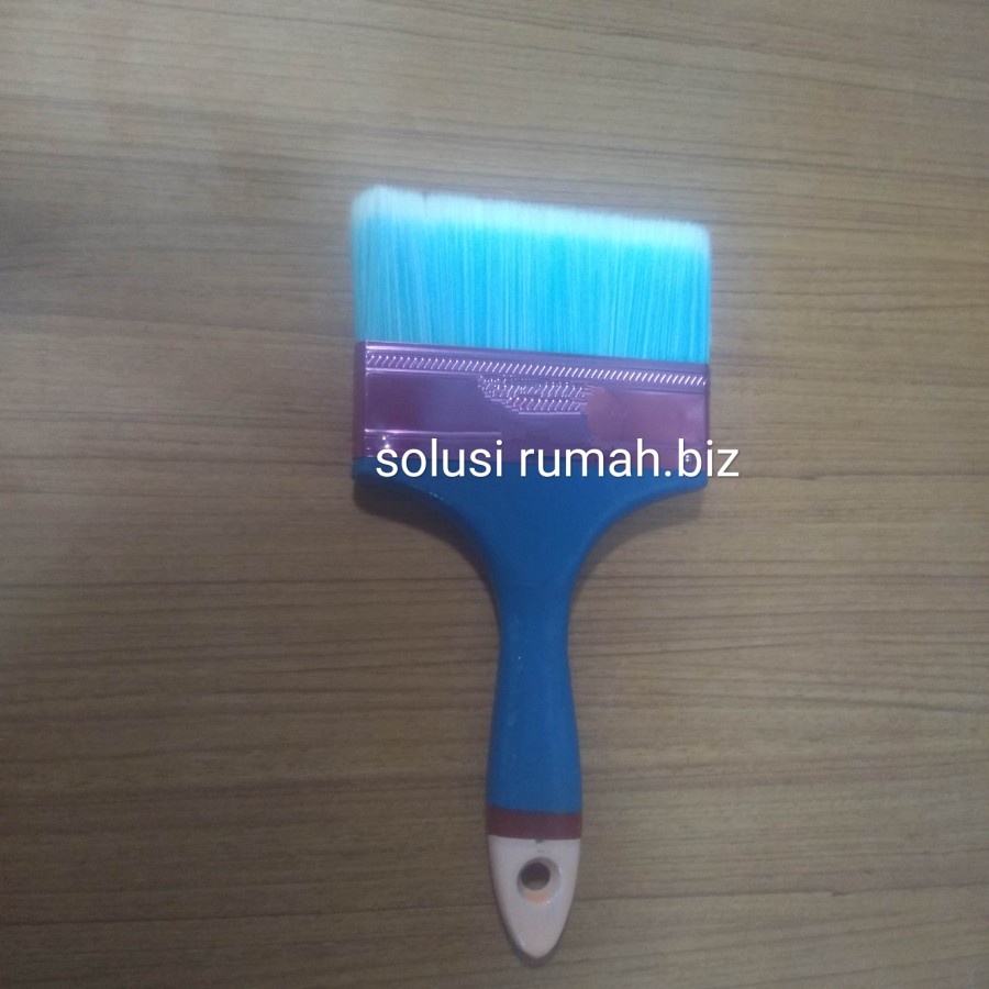 KUAS 5 GAGANG PVC SUPER PREMIUM SINTETIS SUPER HALUS PAINT BRUSH KUAT HALAL 5&quot; nylon 5&quot; tebal koas cat 5 inch nilon 12cm 125mm