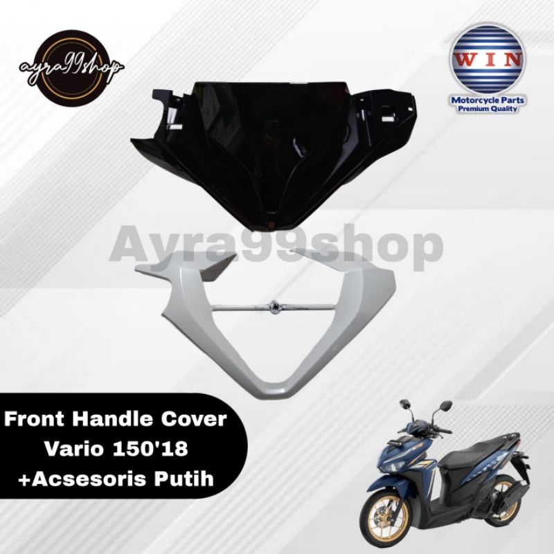 Batok Depan+Set Lis Honda Vario 125/150 All New Batok Kepala Depan Front Handle Cover