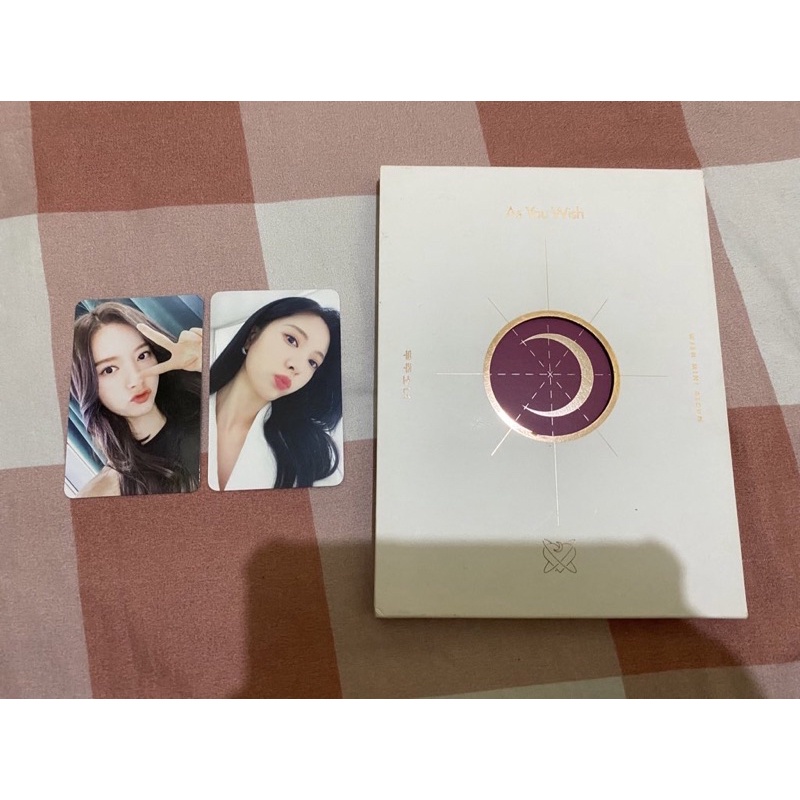 WJSN album As You Wish & Photocard Bona