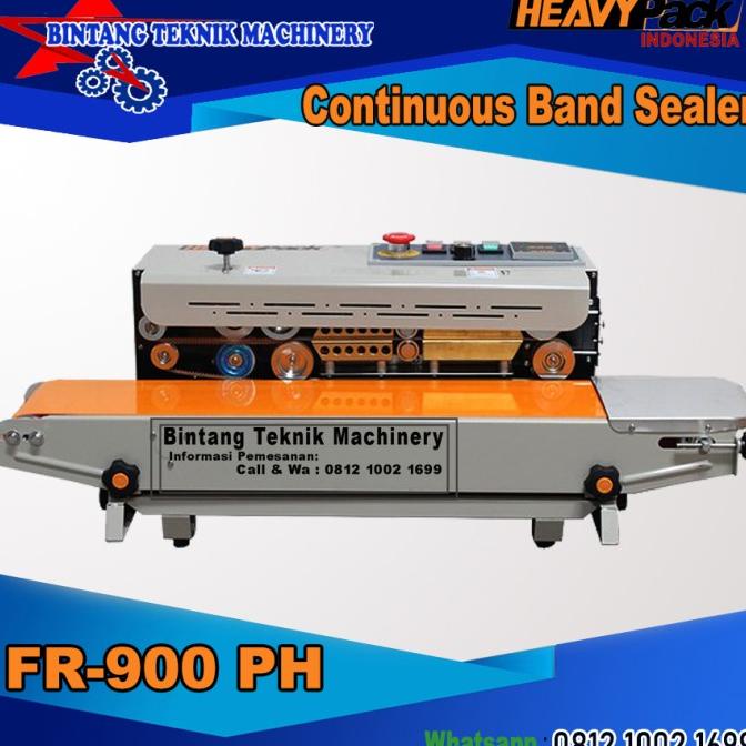 Continuous Band Sealer FR-900 Mesin sealer kemasan plastik