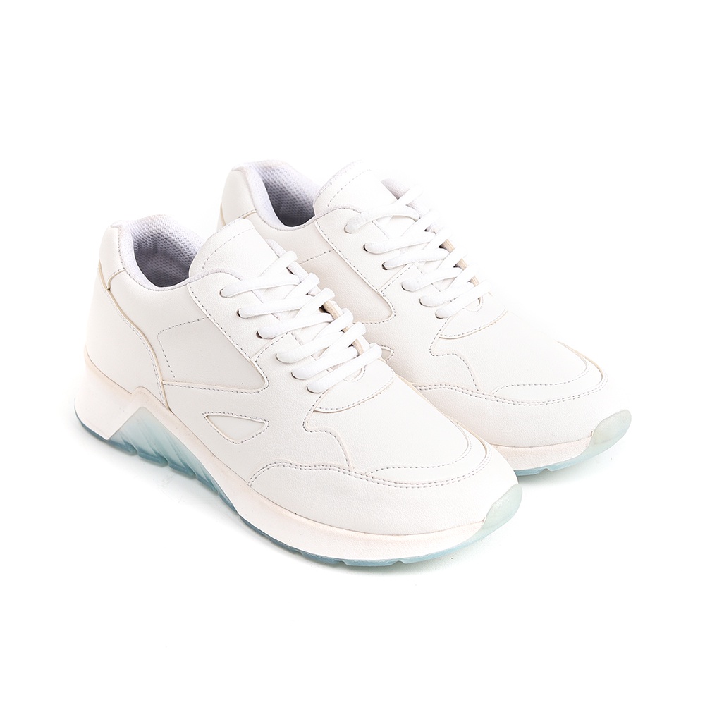 LEONA WHITE |MNM x Lvnatica| Sepatu Sneaker Putih Wanita Casual ORIGINAL