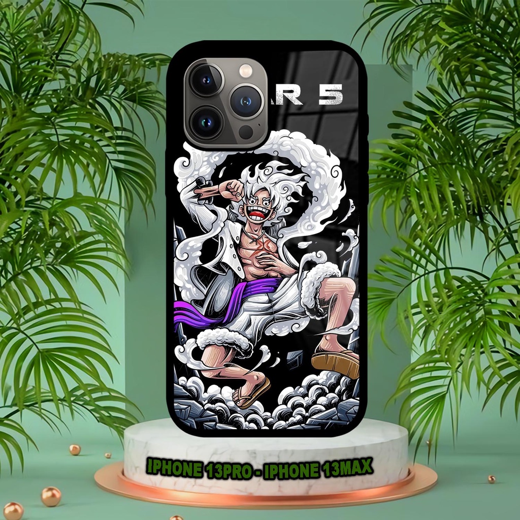 (SV22) Case Kilau Iphone 13 PRO | 13 MAX | Casing Hp Iphone | Pelindung Smartphone | Motif One Piece