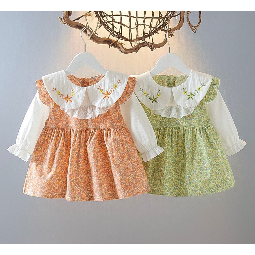 6-36bln DRESS ANAK GAUN BAYI ELEGAN PESTA ANAK PEREMPUAN BD