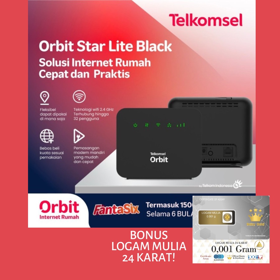 Modem Orbit  Mifi Telkomsel Orbit Pro HKM281 4G CPE Router Wifi 2.4GHz 5GHz