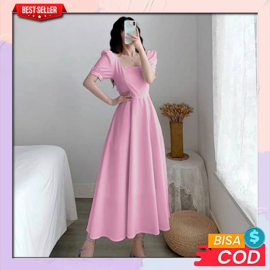 Baju Dress Hoodie Wanita Korea Casual Pesta Kekinian Selutut Atasan Remaja Terbaru Ala Korea Style E