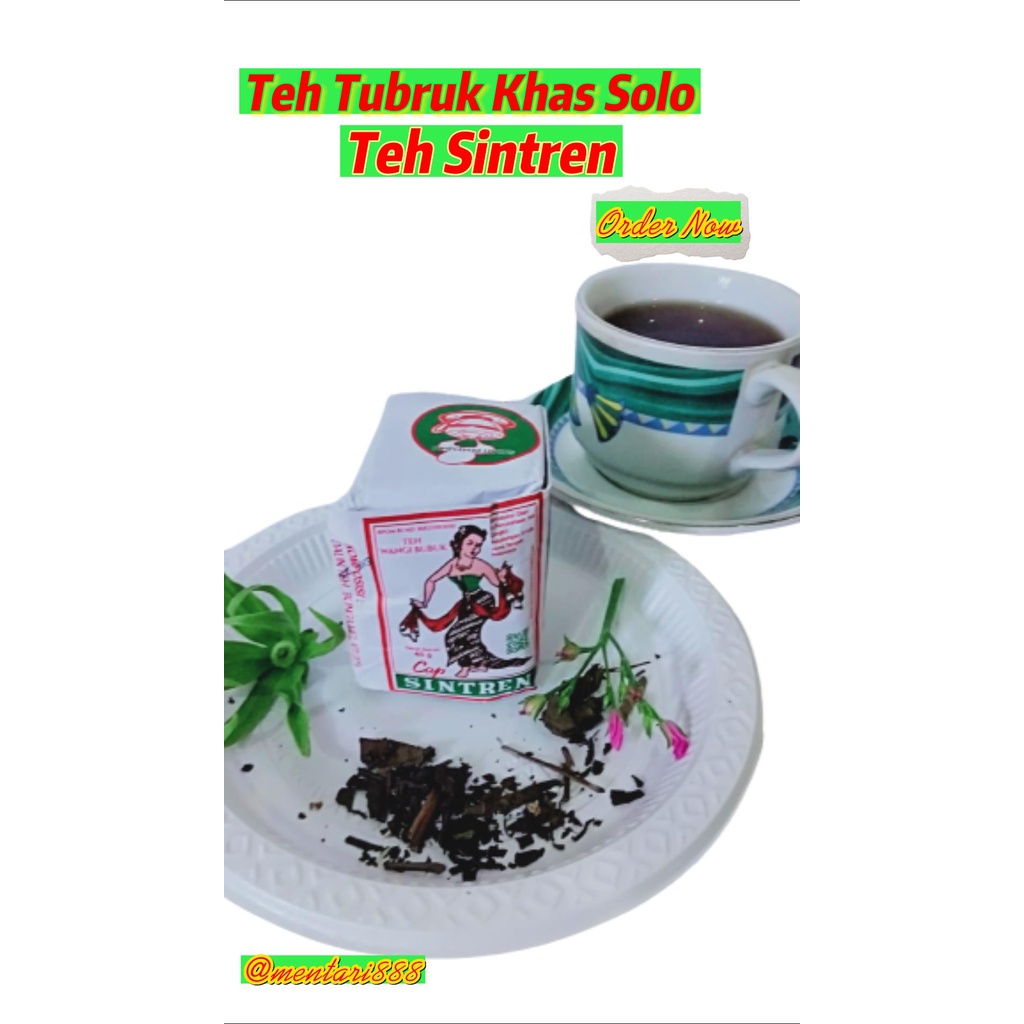 

TEH TUBRUK CAP SINTREN | 50gr SEPET LEGIT WANGI MELATI KHAS WEDANGAN SOLO