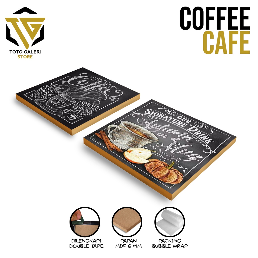 HIASAN DINDING COFFEE CAFE WALL DECOR COFFEE PAJANGAN DINDING CAFE