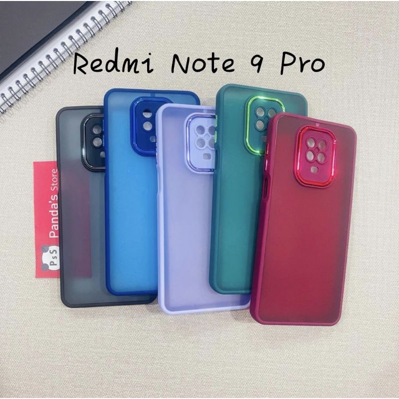 Case Redmi Note 9 Pro Metal Chrome Softcase Dove Premium Luxury PSS