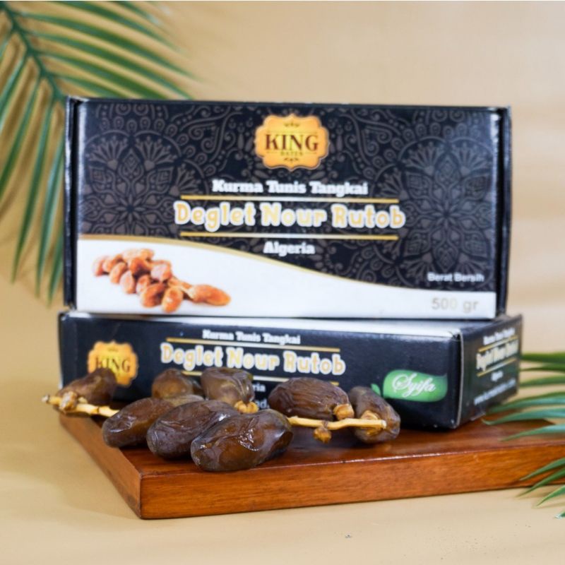 

KING DATES TUNIS TANGKAI 500GRAM | DEGLET NOUR RUTOB SYIFA HERBAL