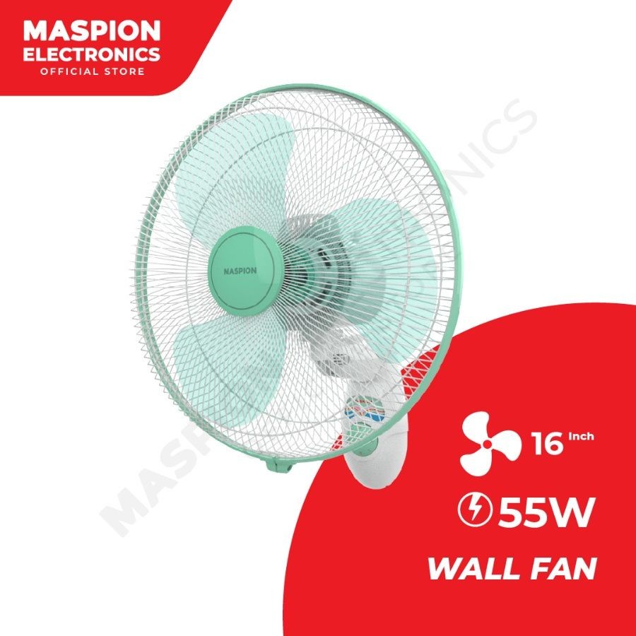 Maspion MWF-41K Kipas Angin Dinding 16&quot; Wall Fan Angin Super Kencang
