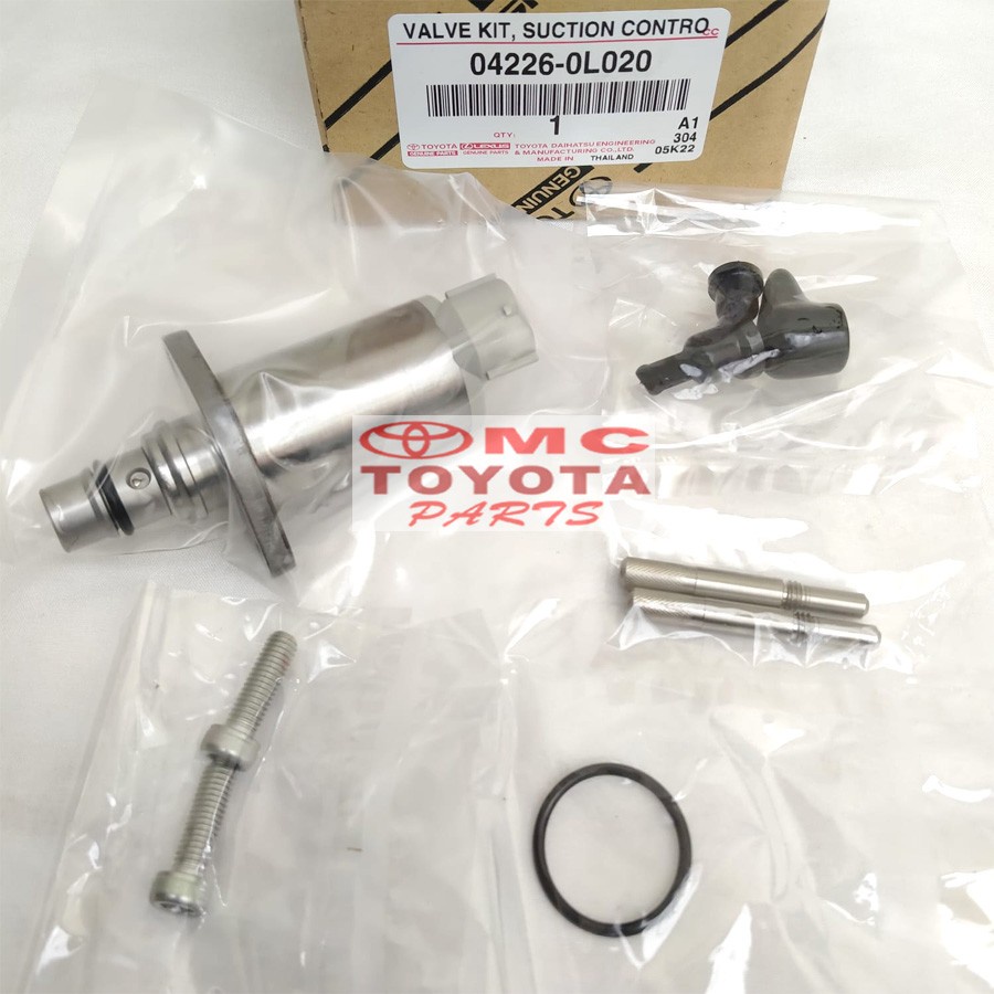 Valve Kit Suction Control Innova Fortuner Hilux Diesel 04226-0L020