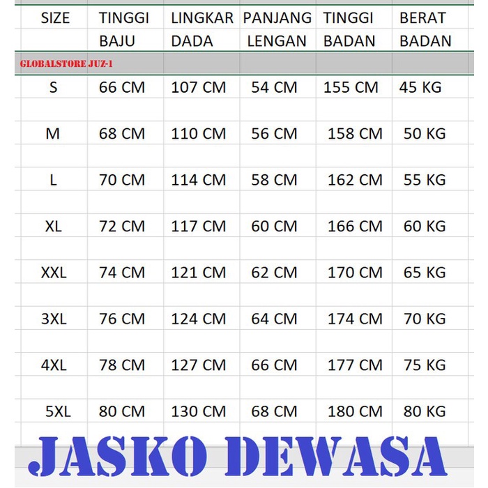 Jasko Polos Hitam Putih Merah Hijau Biru Krem Abu