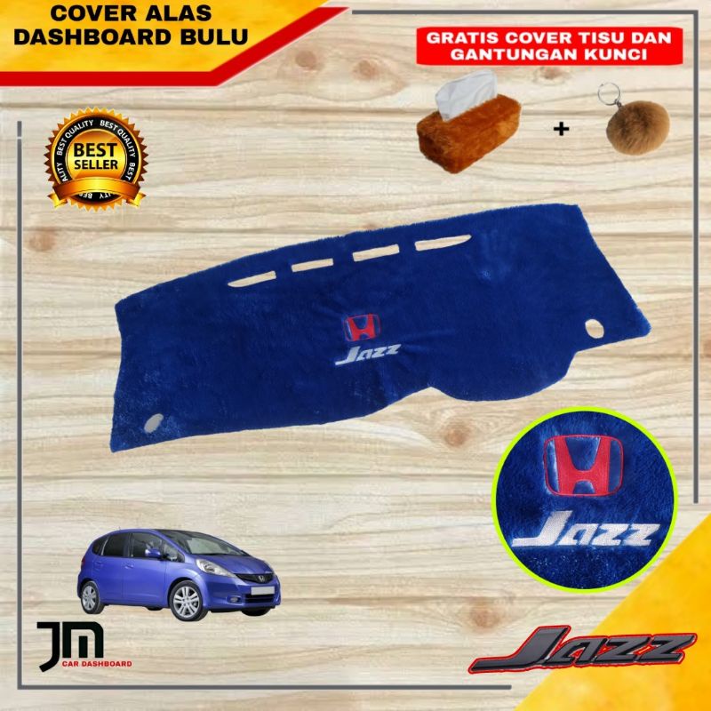Cover alas karpet pelindung dashboard honda JAZZ ge8/JAZZ RS 2008-2013 bulu bordir custom nama