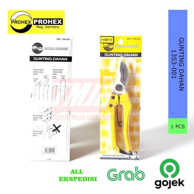 PROHEX HASSTON Gunting Dahan / Bunga 1353-001