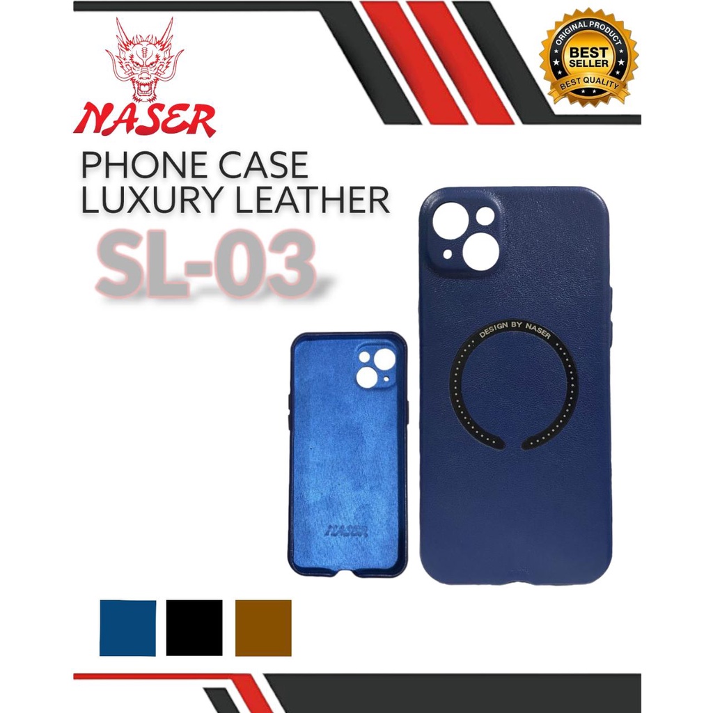 [ON15130] SOFCASE LUXURY LEATHER NASER  IPH 7/8 7+/8+ 11 11PRO 11 PRO MAX 12 12 PRO 12 PRO MAX 13 13 PRO 13 PRO MAX IPH 14 IPH 14 PRO IPH 14 PRO MAX IPH 14 PLUS