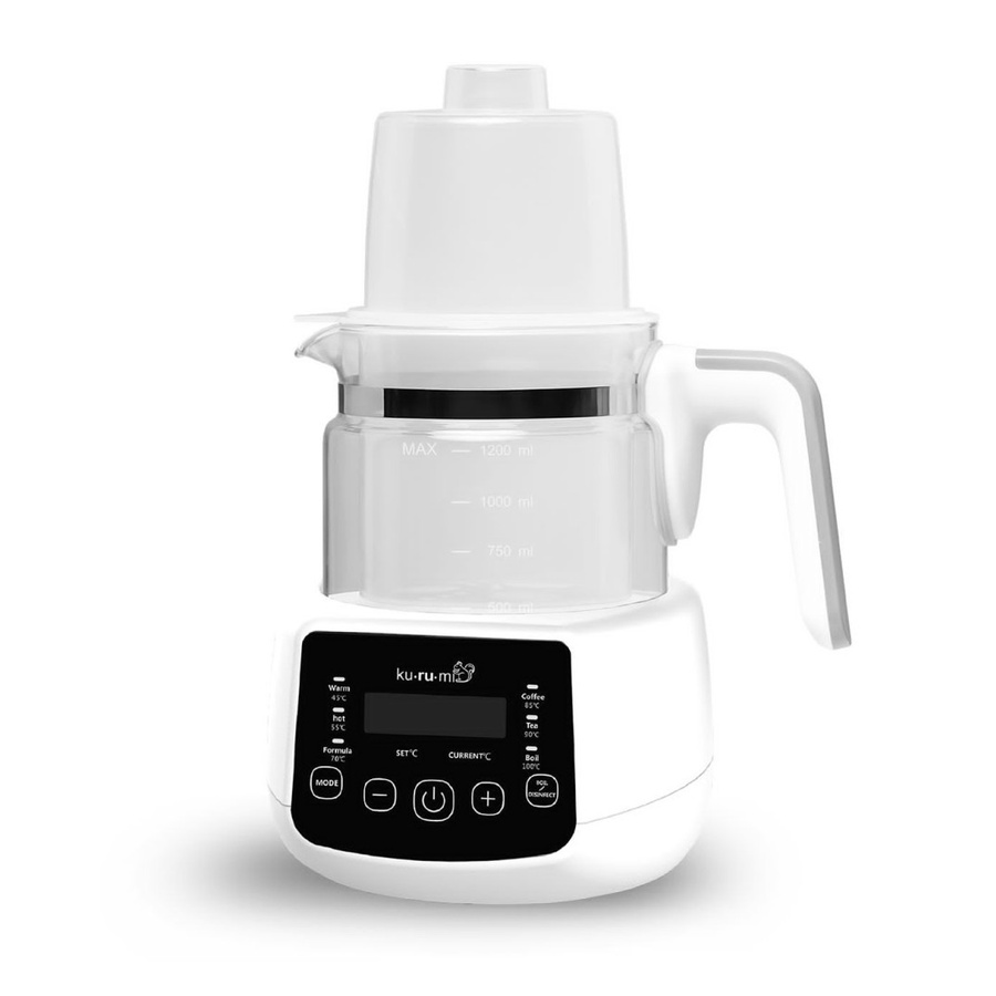 Kurumi Home Smart Kettle KH100 With Warmer 1.2 L