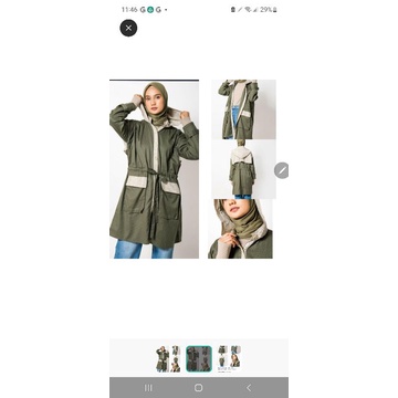 hoodie outer by aleza label