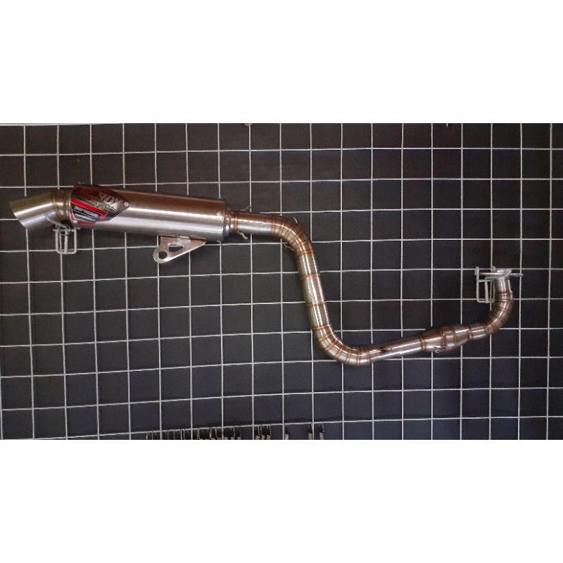 Knalpot verox original tipe corong ss header cobra for nmax old/new,aerox old,aerox new,pcx