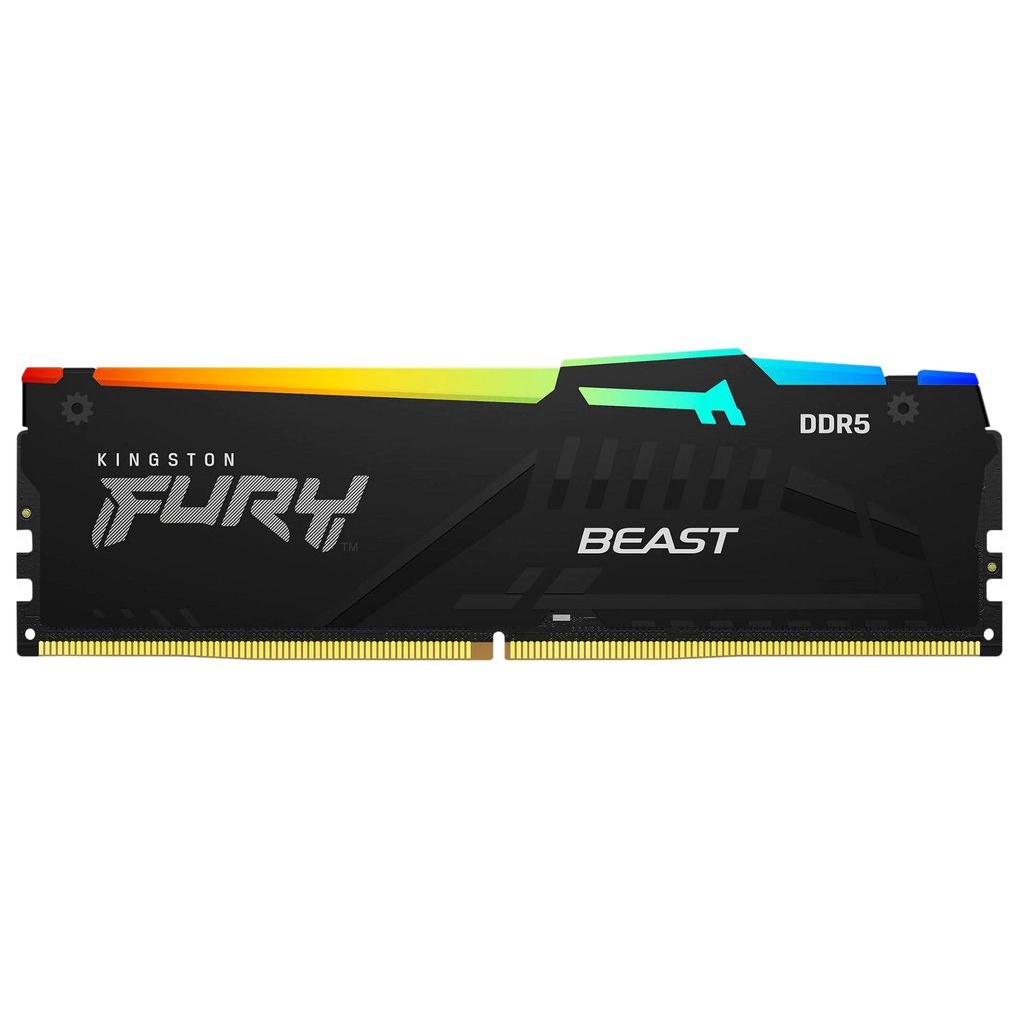 Kingston Fury Beast RGB KF552C40BBA-8 8GB DDR5 5200Mhz Resmi