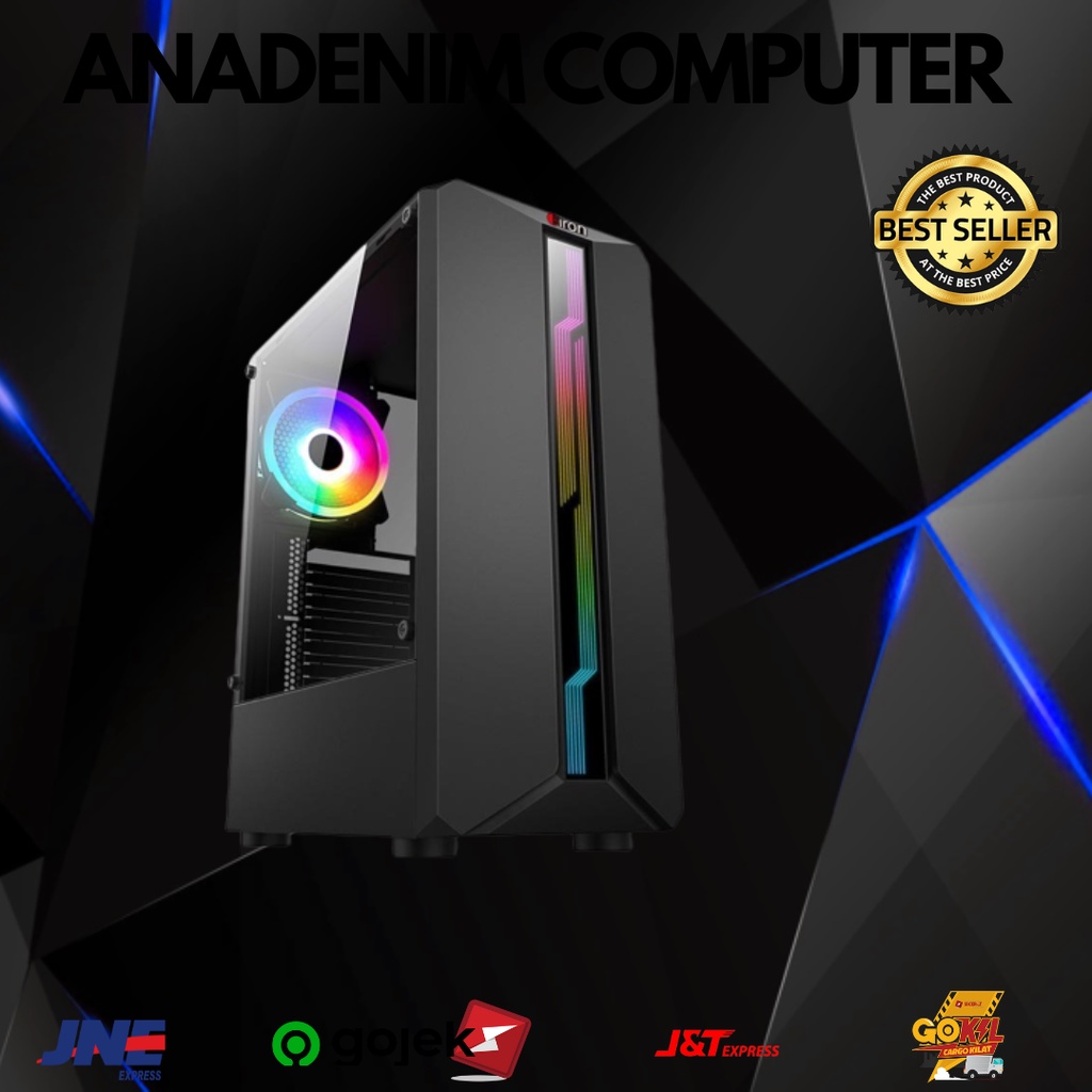 PC Gaming AMD Ryzen 3 3200G Ram 8GB HDD 500GB