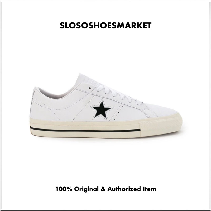 Converse One Star Ox Pro White - 100% Original / RESMI