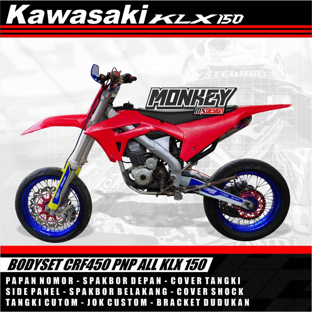 Bodyset Honda CRF 450 Pnp All Kawasaki KLX 150