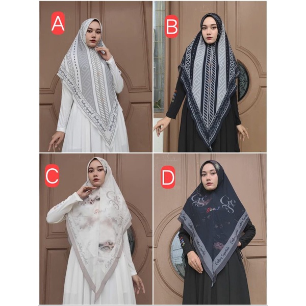 Khimar printing original by gallery syarifah