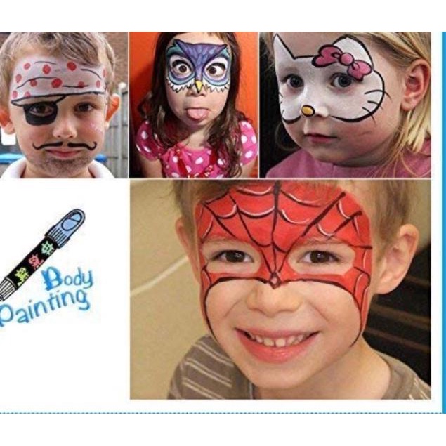 

Joan Miro 12pcs Babyroo Silky Crayon Face Painting Body Kids
