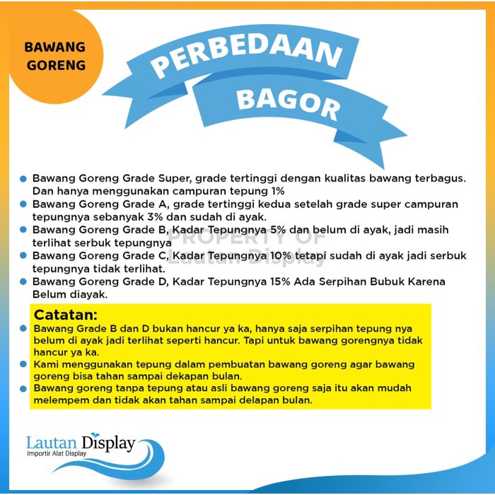 

Bawang Goreng Brebes Grade D (1kg) Termurah, Ter lezat dan Tergurih