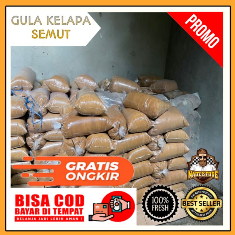 

GULA KELAPA SEMUT KUALITAS TERBAIK 1KG TERMURAH NO BRANDING [BISA DIJUAL LAGI] [Produsen] [Langsung dari Pabrik]
