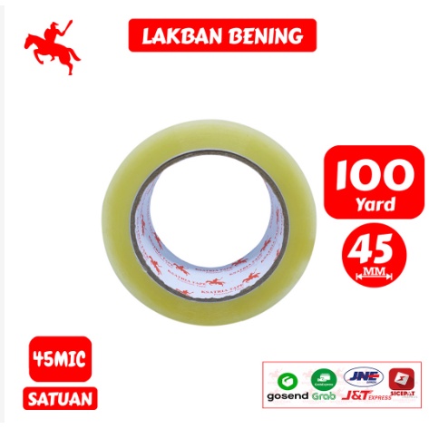 

Lakban OPP Tape / Lakban Bening KSATRIA Tape 100 Yard