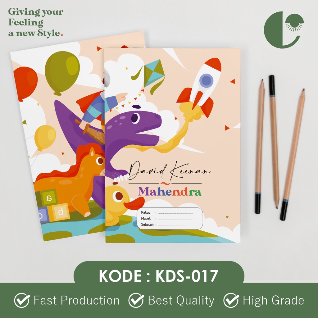 

Sampul Buku Custom | Sampul Aesthetic | Sampul Custom Nama | Free Desain - KDS-017