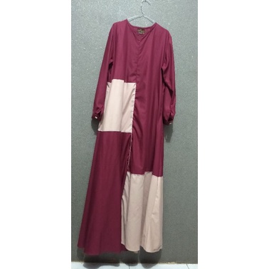 Preloved Gamis Asyla ori Emilda Syari ukuran XL